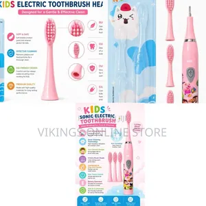 Electric Children's Toothbrush with Comfortable Grip