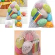12 PCS Plastic Easter Egg Kit with Markers - 1