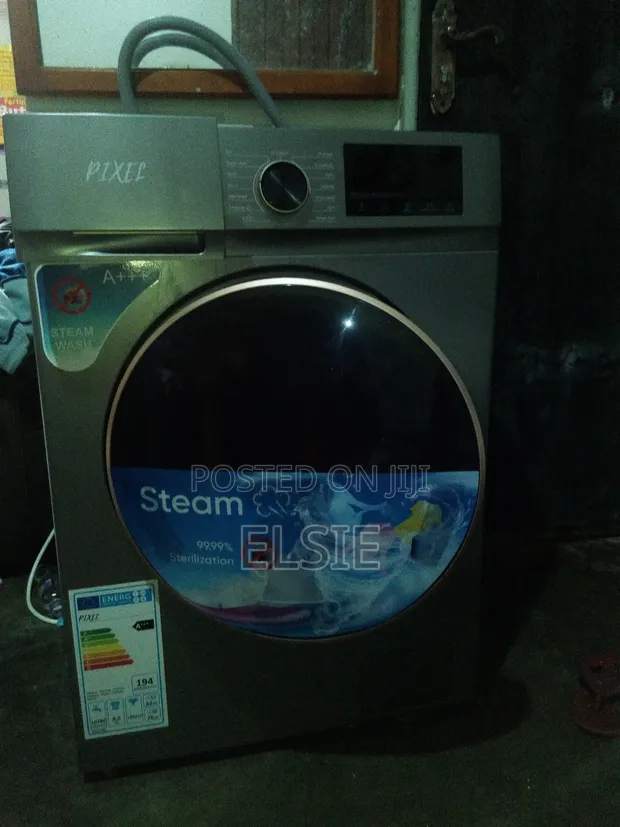 Pixel 8kg Front Loader Automatic Washing Machine - 1