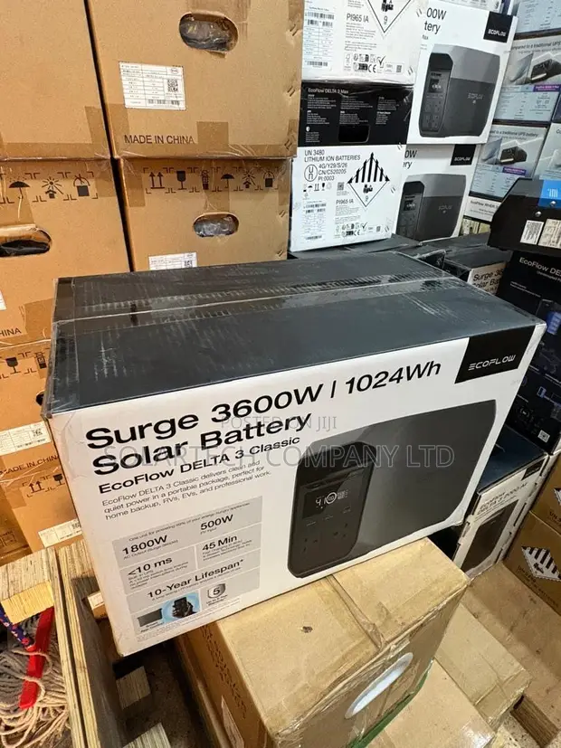 EcoFlow DELTA 3 Classic 1800W Portable Power Station - 1