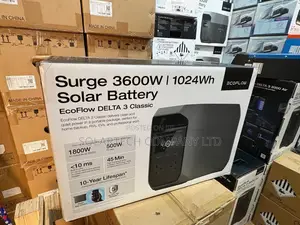 EcoFlow DELTA 3 Classic 1024Wh Solar Generator