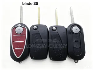 Fiat Flip Key Shells (Various Styles)