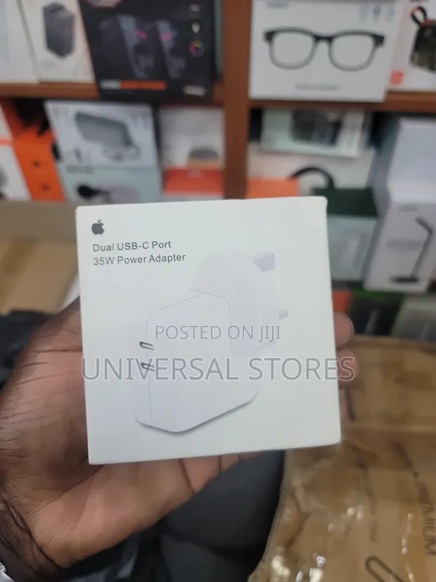 Apple 35W Dual USB-C Power Adapter - 1