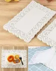 100 Pcs 16cm x 23cm Oil Absorbing Paper Doilies - 2