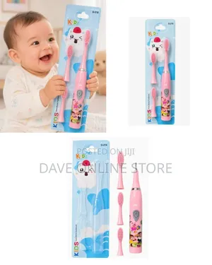 Electric Children's Toothbrush with Comfortable Grip