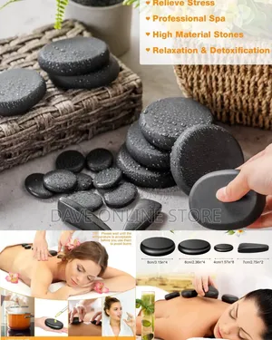 Bianstone Massage Stones for Home Spa