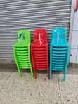Stackable Plastic Kids Chairs - All Colors - 1