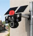 UNEPLUS 3 Lens 5MP AOV Solar Camera - 4G, Night Vision, HiEasy App - 2