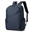 Casual Nylon Ladies Backpack with Diagonal Zipper Pocket - 3