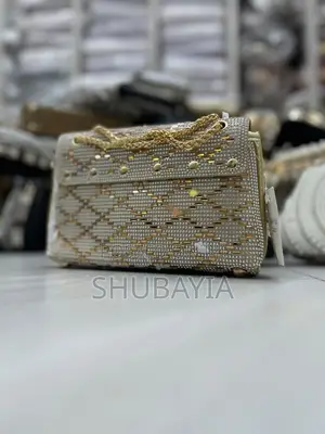 Unique Clutch Bag with Stones