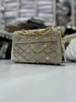 Unique Clutch Bag with Stones - 1