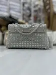 Unique Clutch Bag with Stones - 3
