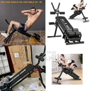 Multi-Functional Adjustable Abdominal and Sit-Up Bench