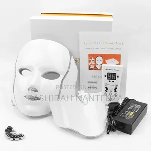 Colorful LED Beauty Mask for Professional Skincare at Home