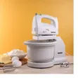Geepas 250W Hand Mixer with Stand and Bowl (GHB2002) - 1