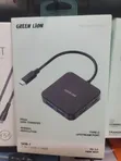 Green Lion GHB-7 7-in-1 USB-C Hub - Black - 1