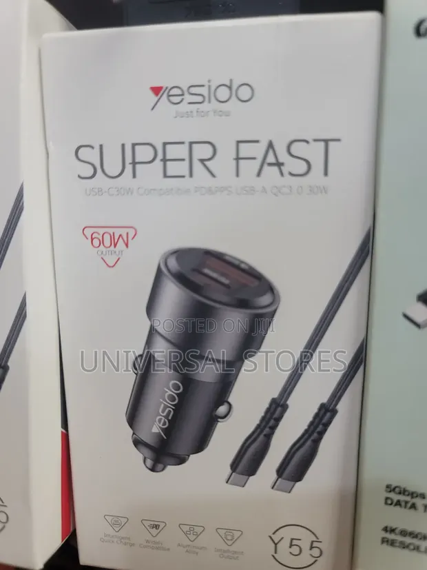 30W USB-C PD/PPS & USB-A QC3.0 Car Charger - 1