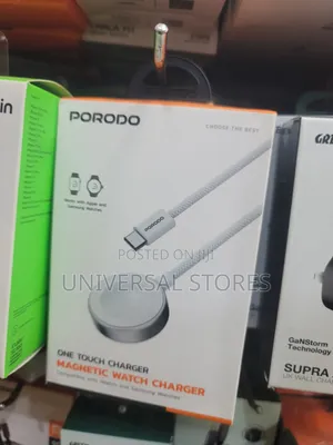 Porodo Magnetic Watch Charger for iWatch & Samsung