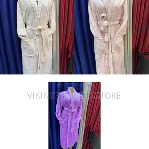 Unisex Cotton Bathrobes - Premium Spa Style
