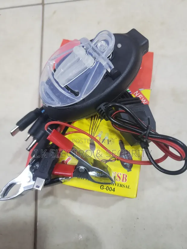 Universal Car Battery Charger (Charged) - 1
