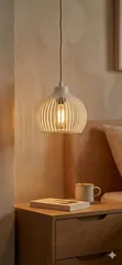 Parametric Ribbed Pendant Lampshade - 5
