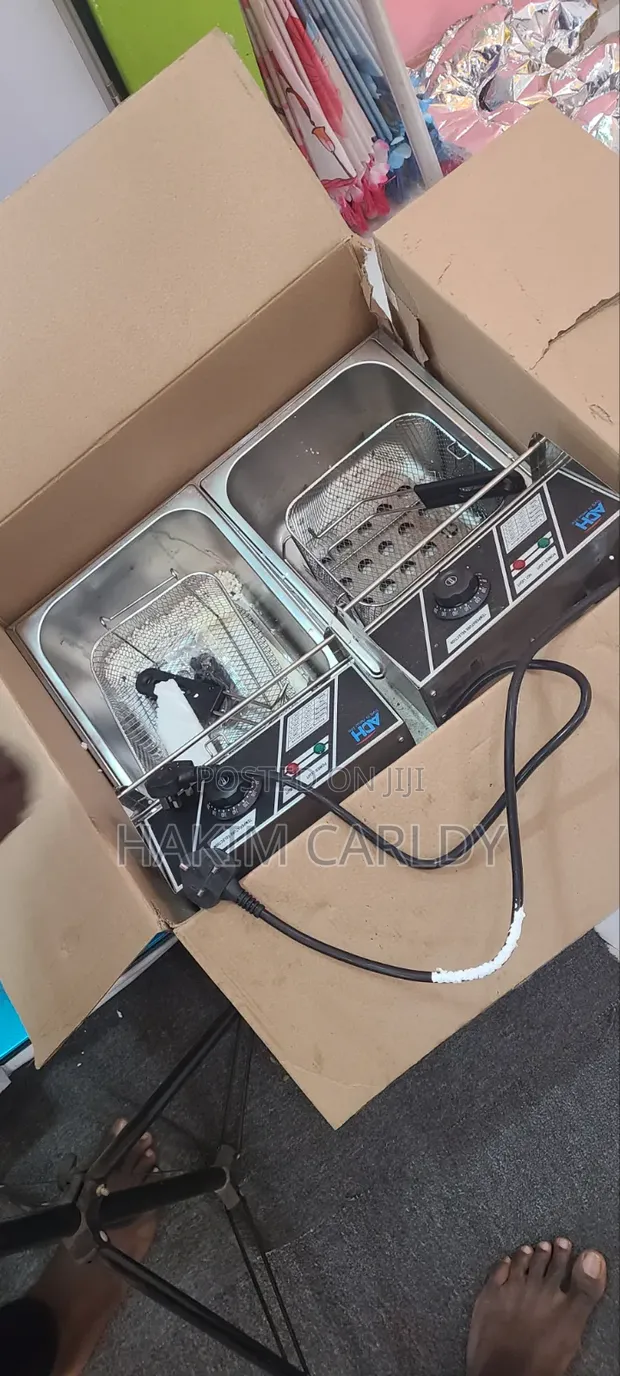 ADH Double Deep Fryer - 1