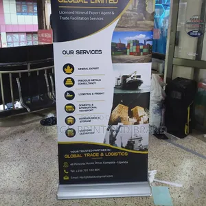 Pullup Banner Printing and Base Installation