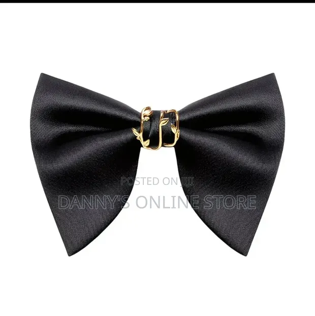 Romantic Bond Metal Bow Tie for Couples - Unisex Gift - 1