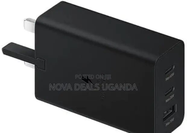 Samsung 65W Power Adapter Trio, Black - 1