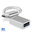 USB Type-C to USB-A Female OTG Adapter - 1