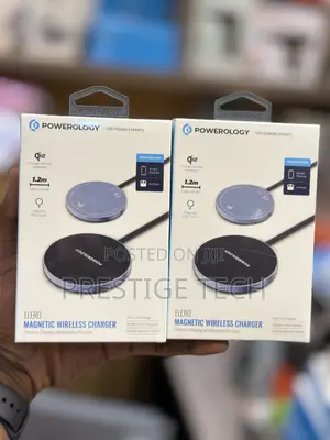 Powerology Qi2 Elero Magnetic Wireless Charger 15W