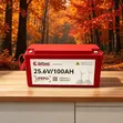 Go Power 100Ah 25.6V LiFePO4 Lithium Battery - 2