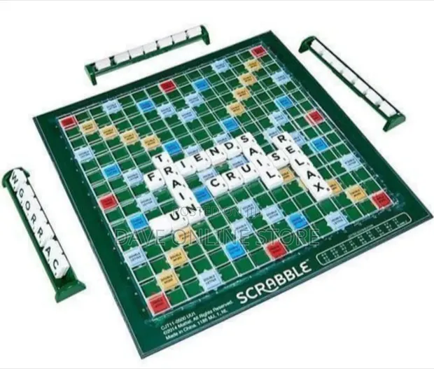 Compact Scrabble Travel Board Game - 1