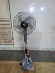 PTL 16" Electric Stand Fan - Black - 1