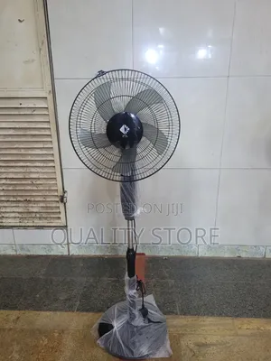 PTL 16" Electric Stand Fan - Black