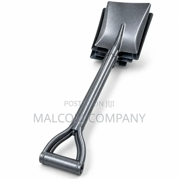 Heavy Duty All-Steel Spade with D-Grip Handle - 1
