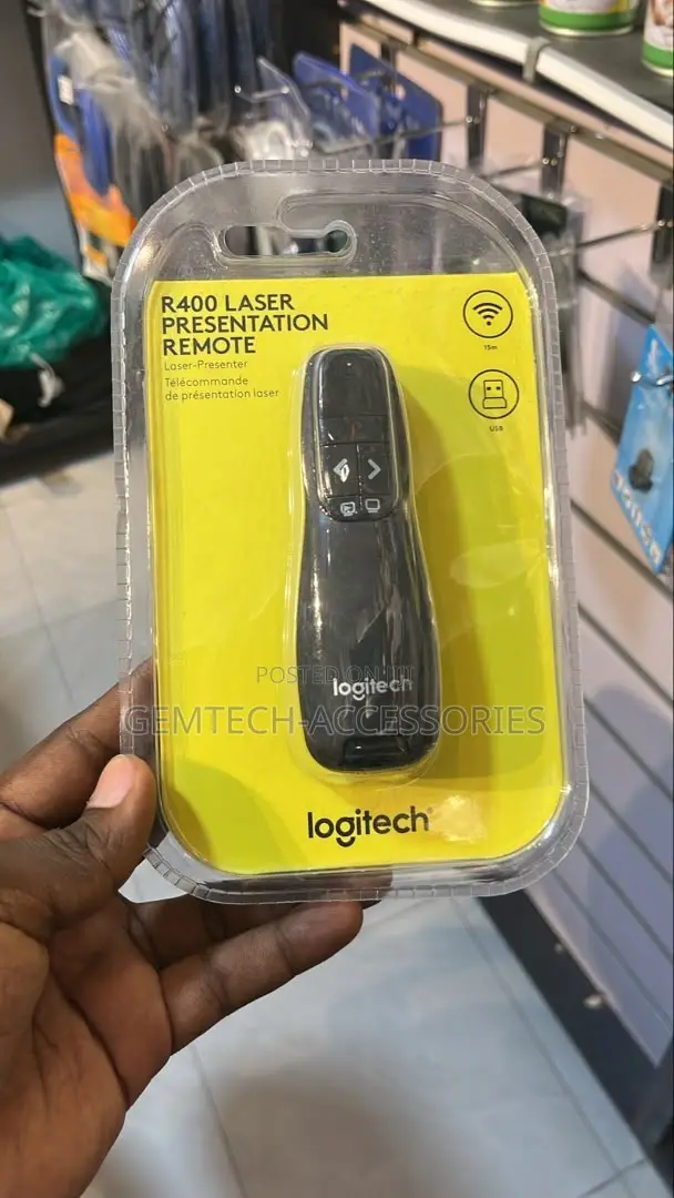 Logitech R400 Laser Presenter - 1