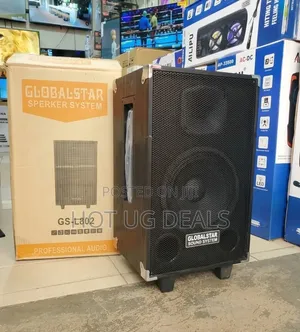 Globalstar L-1202 Rechargeable PA Party Speaker with Mic