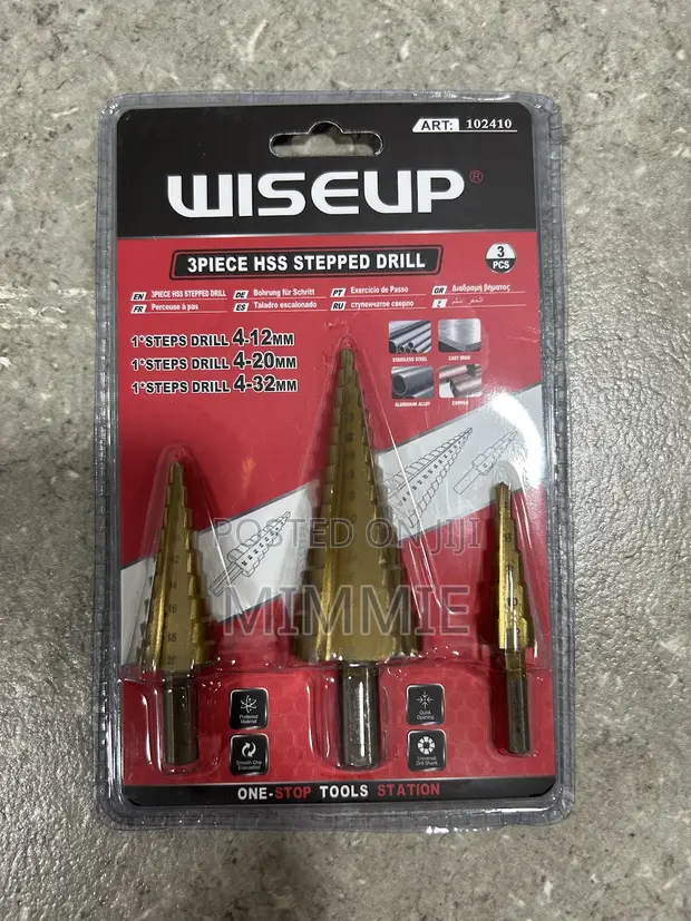 HSS Step Drill Bit Set - 1