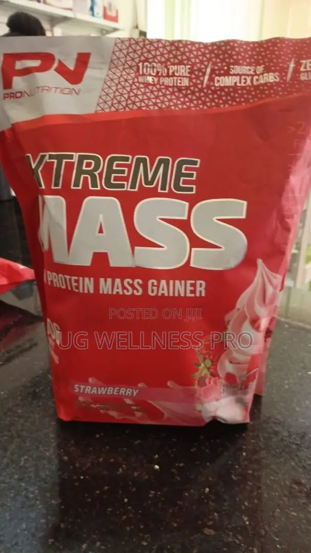 Pro Nutrition Extreme Mass High Protein Mass Gainer (2kg) Strawberry - 1