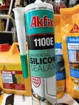 Akfix 1100E Universal Silicone Sealant - 1