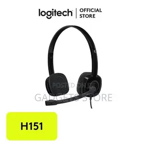 Logitech H151 Stereo Headset with Boom Microphone