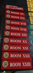 UV Transferred Door Labels - 2