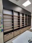 Shop Partitions, Shelving & Cabinetry Works - 1