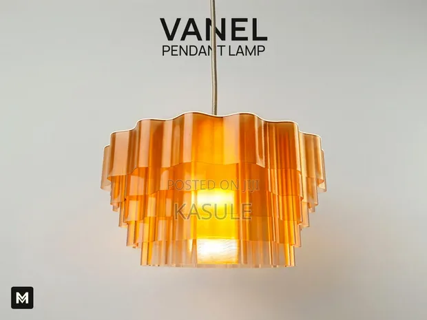 VANEL Pendant Lamp - Amber Rings - 1