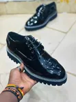 Timberland Oxfords - Men's Black Canvas/Faux Leather - 2