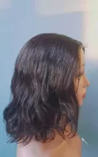Curly Semi Human Wig - 1