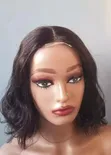 Curly Semi Human Wig - 2