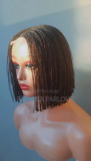Blunt Cut Wig - Dark Brown