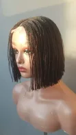 Blunt Cut Wig - Dark Brown - 3
